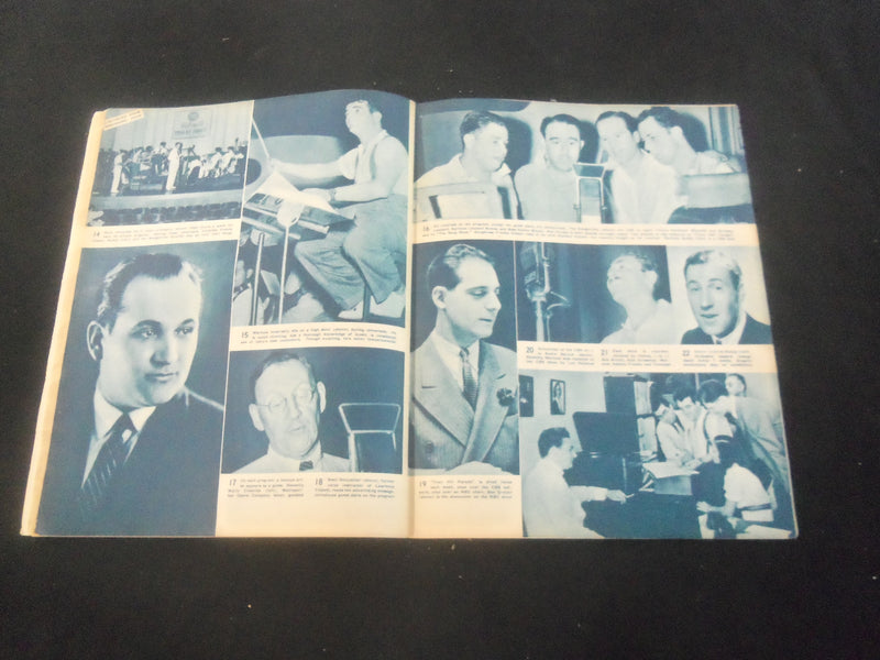 1937 NOVEMBER 27 RADIO GUIDE MAGAZINE - MARGARET SPEAKS COVER - SP 9517I