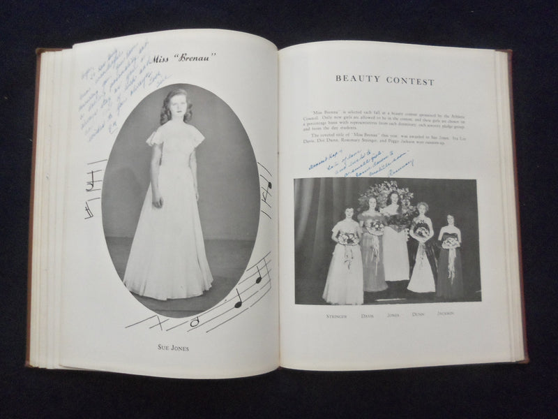 1947 BRENAU BUBBLES BRENAU COLLEGE YEARBOOK - GAINESVILLE, GEORGIA - YB 3067
