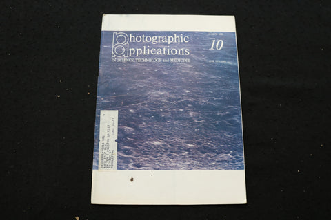 1969 MARCH PHOTOGRAPHIC APPLICATIONS MAGAZINE - SP 4176J