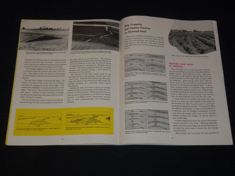1960'S SOIL CONSERVATION BROCHURE - INTERNATIONAL HARVESTER - K 2088
