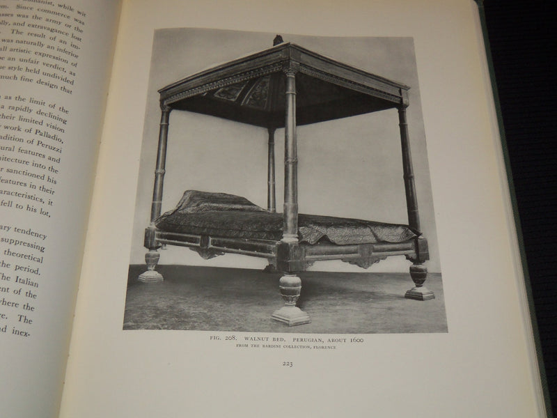 1918-1919 A HISTORY OF ITALIAN FURNITURE BY WILLIAM M. ODUM VOLUME 1 & 2 - #18