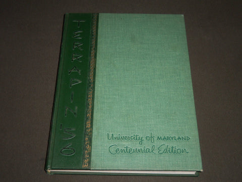 1956 TERRAPIN UNIVERSITY OF MARYLAND COLLEGE YEARBOOK - GREAT PHOTOS - YB 1170