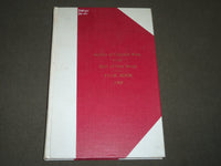 1968 SOCIETY OF COLONIAL WARS IN THE STATE OF NEW JERSEY BOOK - KD 4902