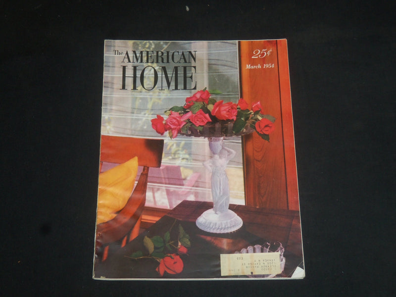 1954 MARCH THE AMERICAN HOME MAGAZINE - NICE COVER, STORIES & PHOTOS - SP 7167
