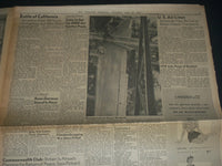 1941 JUNE 28 SAN FRANCISCO CHRONICLE - GREAT NAZI GAINS - TANKS CRASH - NP 3639