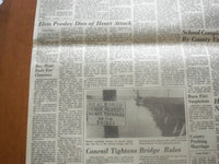 1977 AUGUST 18 ASBURY PARK PRESS - DRUG ROLE DENIED IN PRESLEY DEATH - NP 4685