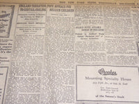 1916 DECEMBER 6 NEW YORK TIMES - ASQUITH OUT AS BRITISH PREMIER - NT 8628