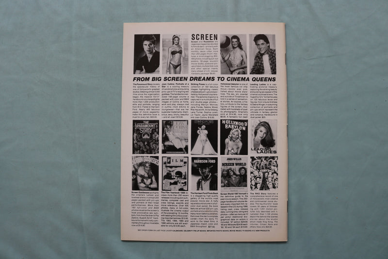 1988 APRIL-JUNE PREVUE MAGAZINE - GEENA DAVIS COVER - E 19772