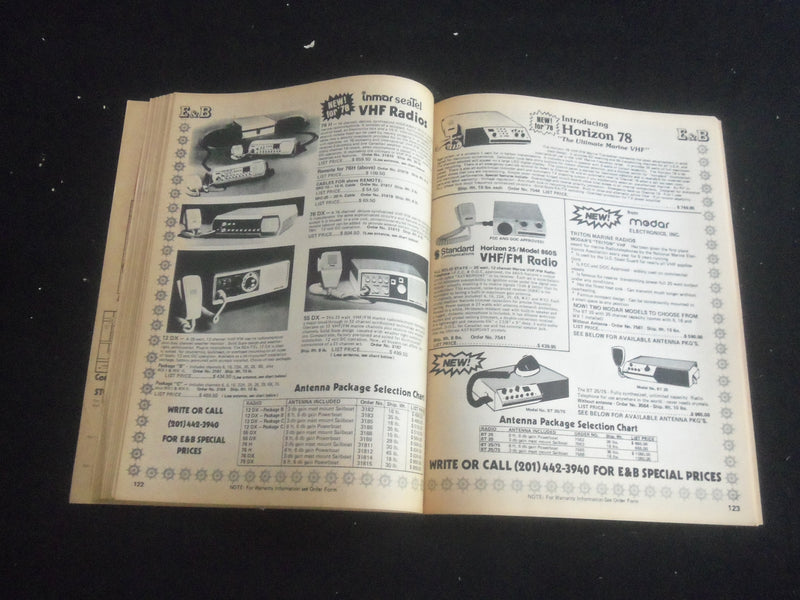 1978 E&B MARINE DISCOUNT SUPPLY CATALOG - PERTH AMBOY, NEW JERSEY - B 5529G