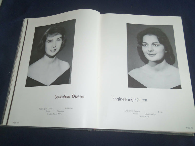 1960 REDSKIN OKLAHOMA STATE UNIVERSITY YEARBOOK - STILLWATER, OKLAHOMA - YB 2328