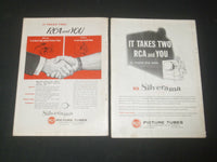 1946-1957 SERVICE - TELEVISION-RADIO MAGAZINE - LOT OF 5 - O 212J