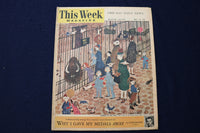 1955 MAY 28 THIS WEEK MAGAZINE - SON OF SINBAD MOVIE AD - E 22983