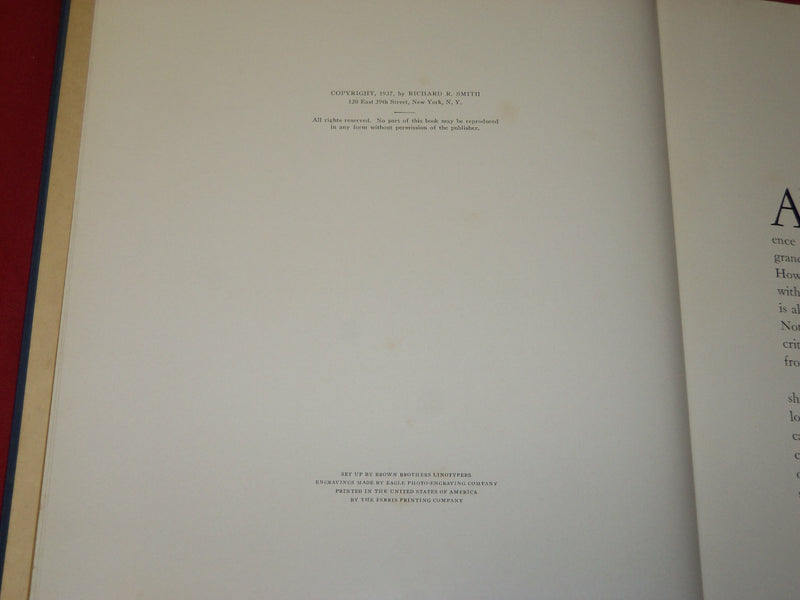 1937 MODERN FINE GLASS BOOK BY LELOISE DAVIS SKELLEY - GREAT PHOTOS - KD 5422