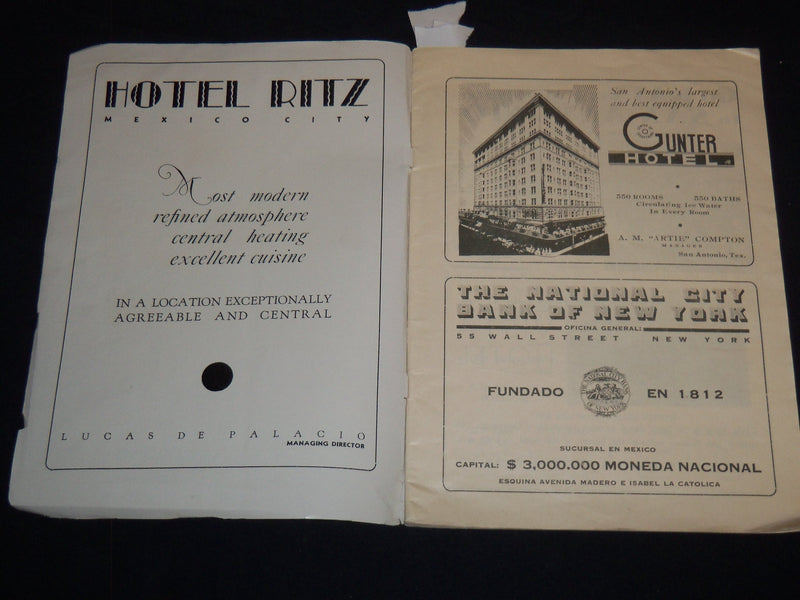 1936 MAY-JUNE REAL MEXICO MAGAZINE - VOLUME V NUMBER 27 - J 8531