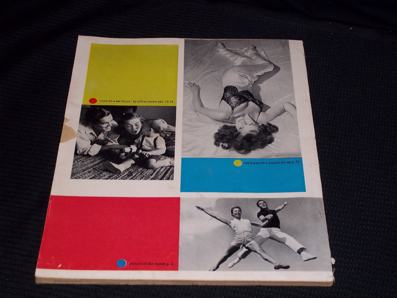 1954 SPRING SCREEN ALBUM MAGAZINE - LIZ TAYLOR FRONT COVER - E 15198