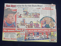 1930'S-1950'S COWBOY COLOR COMICS ADS - LOT OF 5 - NP 5265
