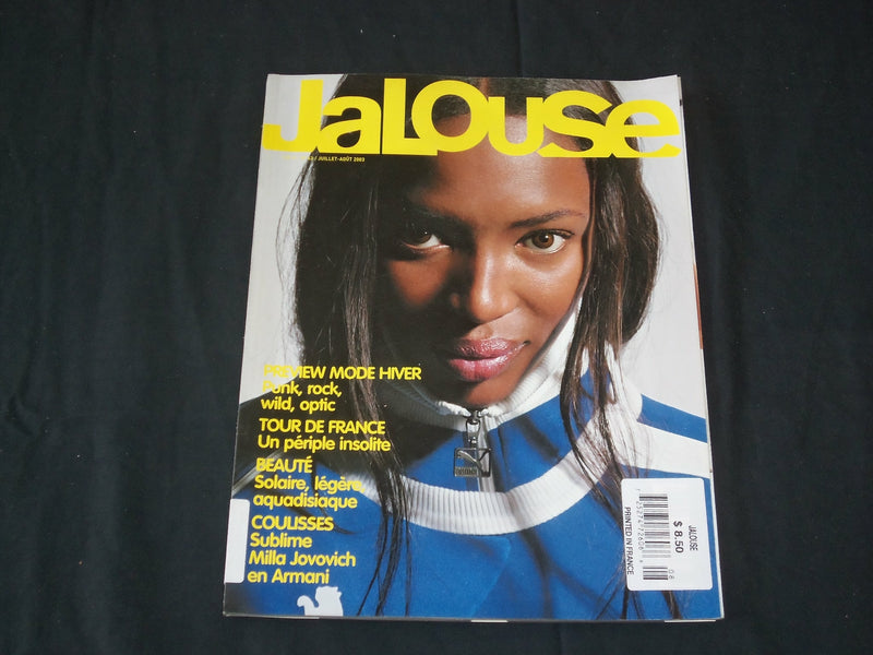 2003 JULY-AUGUST JALOUSE MAGAZINE - FRENCH - NICE COVER - PHOTOS & ADS - RC 742
