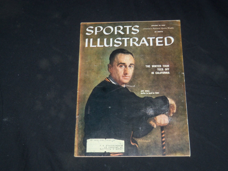 1960 JANUARY 18 SPORTS ILLUSTRATED MAGAZINE - ART WALL - SP 8955