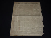 1856 JAN MONTHLY MESSENGER NEWSPAPER - SAMUEL MORSE - LOTTERY PRIZES - NP 3879R