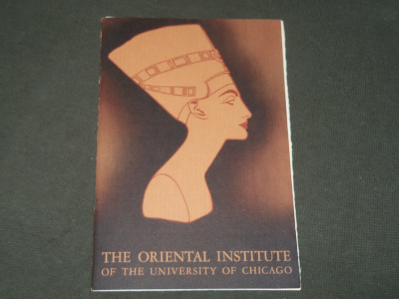 1940'S THE ORIENTAL INSTITUTE OF THE UNIVERSITY OF CHICAGO BOOK - J 3561