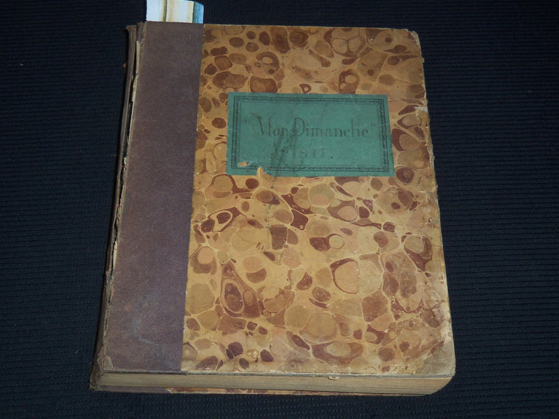 1911 MON DIMANCHE REVUE POPULAIRE ILLUSTREE FRENCH BOUND VOLUME - KD 3352G