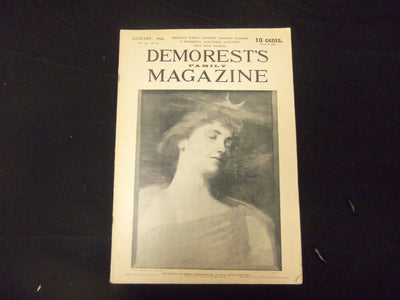 1899 JANUARY DEMOREST'S FAMILY MAGAZINE - GREAT ILLUSTRATIONS & ADS - ST 1822