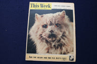 1953 FEBRUARY 28 THIS WEEK MAGAZINE - MARLON BRANDO ARTICLE AND PHOTO - E 22963