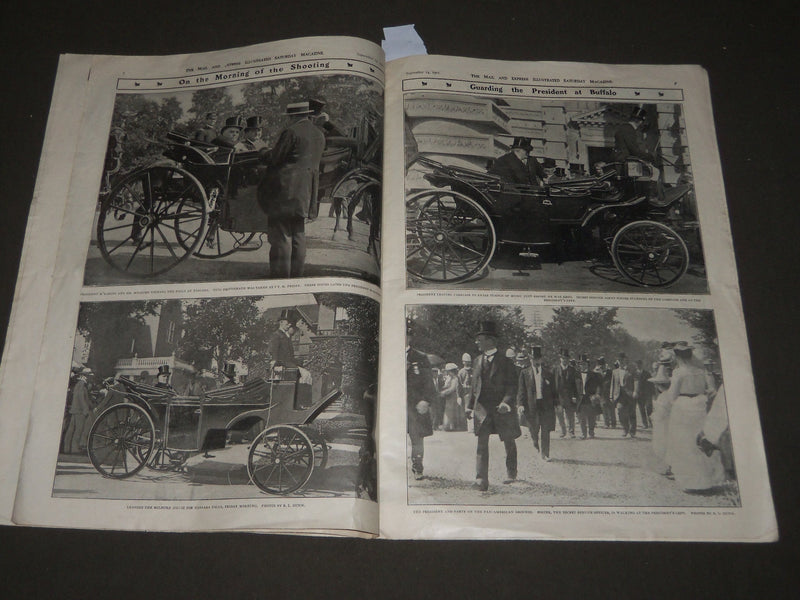 1901 SEPTEMBER 14 THE MAIL AND EXPRESS MAGAZINE - PRESIDETN MCKINLEY - NP 2921