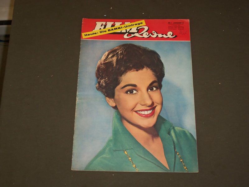 1959 JAN 6 FILM REVIEW (GERMAN) MAGAZINE - NICE PHOTOS, ARTICLES & ADS - B 3995