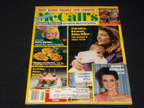 1989 AUGUST MCCALL'S MAGAZINE - CAROLINE KENNEDY FRONT COVER - E 654