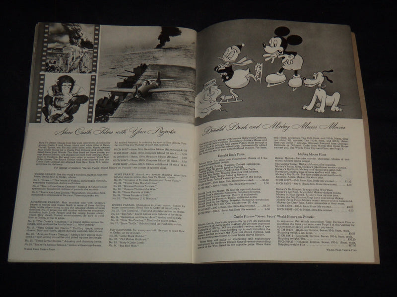 1944-1945 WARDS PHOTOGRAPHIC CATALOG - NICE PHOTOS - J 9137