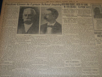1910 JUNE 21 THE BOSTON HERALD - YOUNG ROOSEVELT & MISS ALEXANDER WED - BH 347