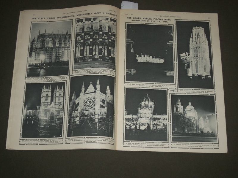 1935 MAY 4 THE ILLUSTRATED LONDON NEWS MAGAZINE - SILVER JUBILEE NUMBER- SP 8305