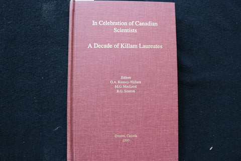 1990 IN CELEBRATION OF CANADIAN SCIENTISTS HARDCOVER BOOK - KD 9793