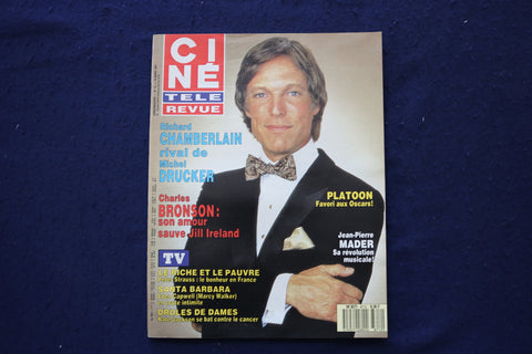 1987 MARCH 19 CINE TELE REVUE MAGAZINE - RICHARD CHAMBERLAIN COVER - E 23558
