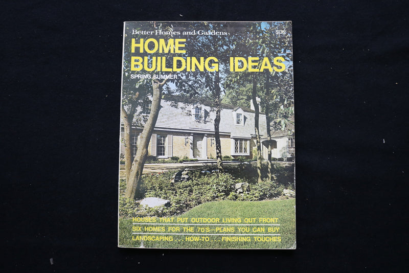 1969 SPRING BETTER HOMES AND GARDENS MAGAZINE - BUILDING IDEAS COVER - E 10150