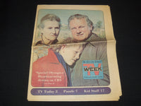 1978 FEB 19-25 SALT LAKE TRIBUNE TV WEEK NEWSPAPER - CHARLES DURNING - NP 4252V