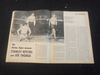 1960 MARCH BOXING ILLUSTRATED MAGAZINE - RAY ROBINSON - SP 5190G