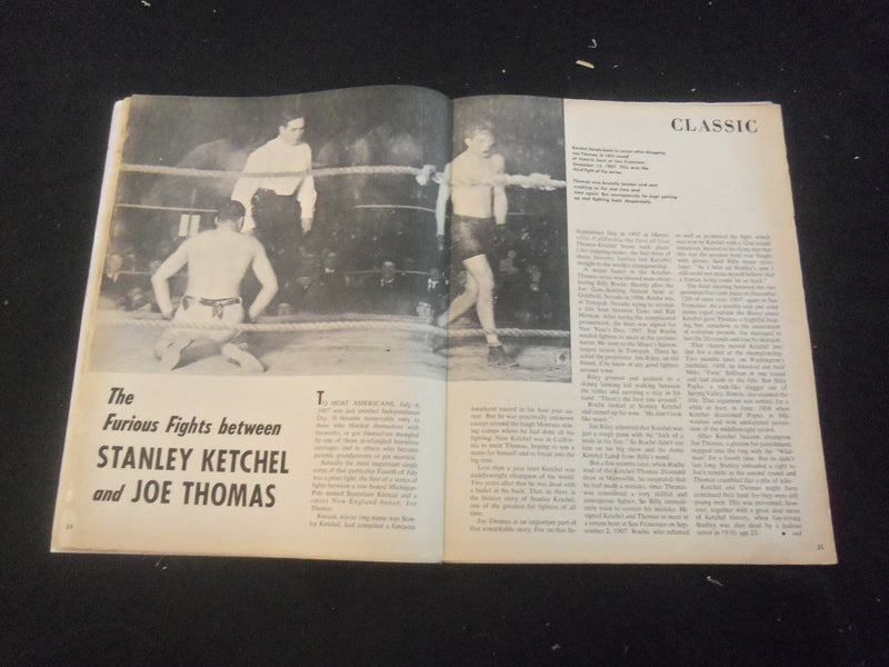 1960 MARCH BOXING ILLUSTRATED MAGAZINE - RAY ROBINSON - SP 5190G