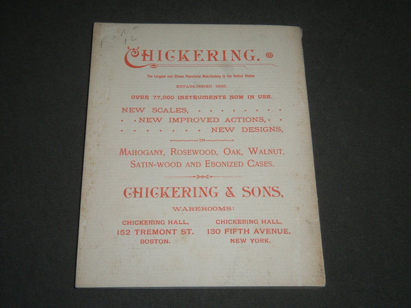 1888-1889 THE MUSICAL YEARBOOK OF THE UNITED STATES VOLUME NO. 6 - J 2532