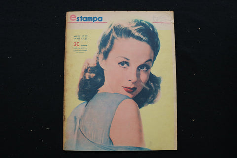 1946 JANUARY 28 ESTAMPA MAGAZINE - SUSAN HAYWARD COVER - E 25137