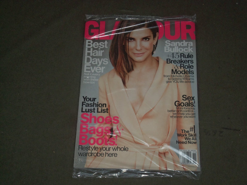 2015 NOVEMBER GLAMOUR MAGAZINE - SANDRA BULLOCK COVER - B 3276