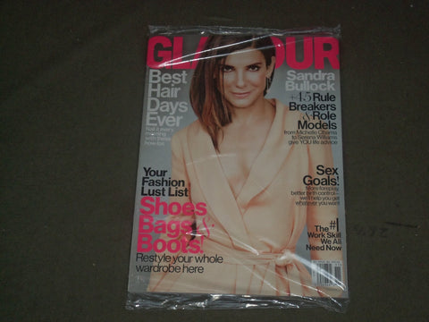 2015 NOVEMBER GLAMOUR MAGAZINE - SANDRA BULLOCK COVER - B 3276
