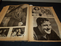 HOLLYWOOD MOVIE STARS SCRAPBOOK - CUMMINGS - MILLAND - GREAT PHOTOS - 31A