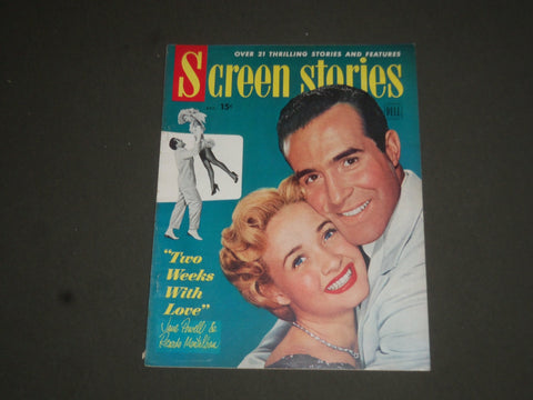 1950 DEC SCREEN STORIES MAGAZINE - JANE POWELL & RICARDO MONTALBAN COVER-SP 7511