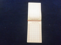 1952 SAMBA AMERICAN THREE DECK CANASTA W/RULES SOFTCOVER-94 SCORESHEETS - J 9633