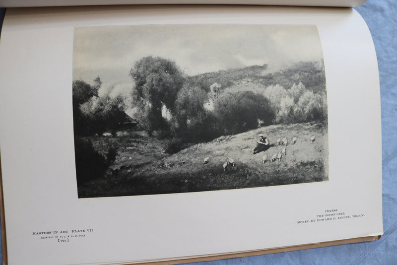 1908 JUNE MASTERS IN ART ILLUSTRATED MONOGRAPHS - GEORGE INNESS - ST 5508R