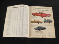 1964 OCTOBER 17 SAN JOSE STATE VS. WASHINGTON STATE FOOTBALL PROGRAM - J 3734