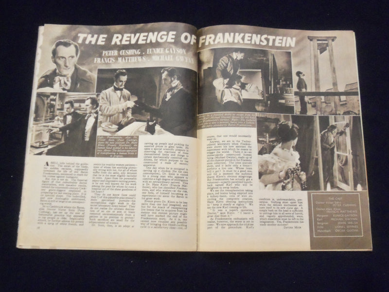 1958 NOVEMBER FILM REVIEW MAGAZINE - RHONDA FLEMING - YUL BRYNNER - J 9695
