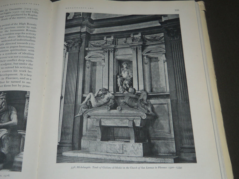 1960 ART AND ARCHITECTURE IN EUROPE BY ANTONIN MATEJCEK BOOK - KD 4084